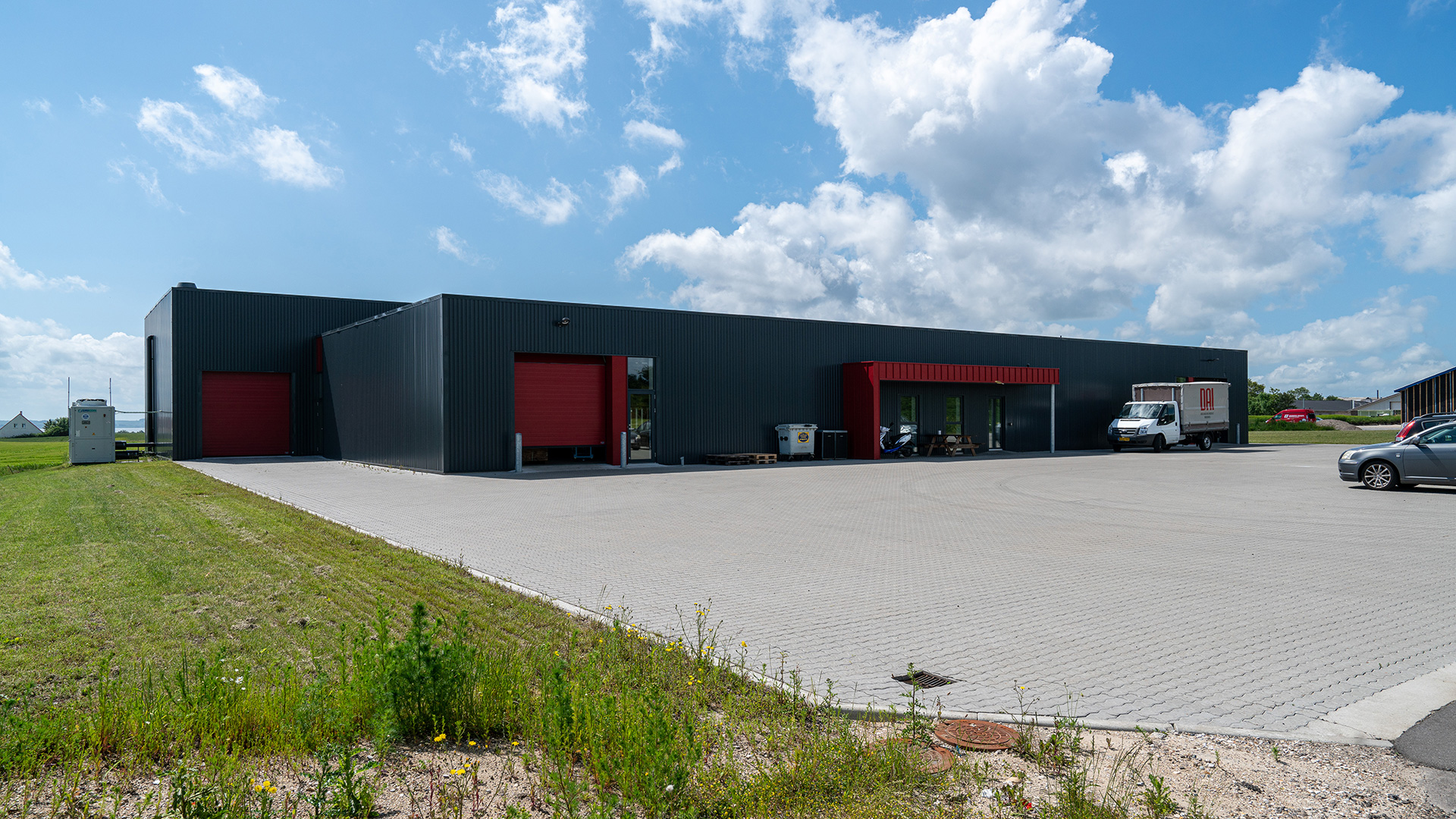 Fj Byg Industri Haller Banner